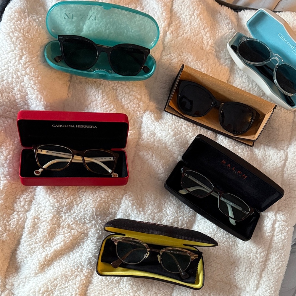 Designer glasses collection